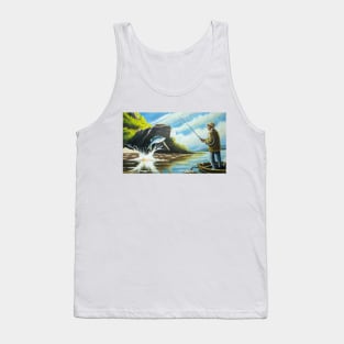 Fishing on the River Tank Top